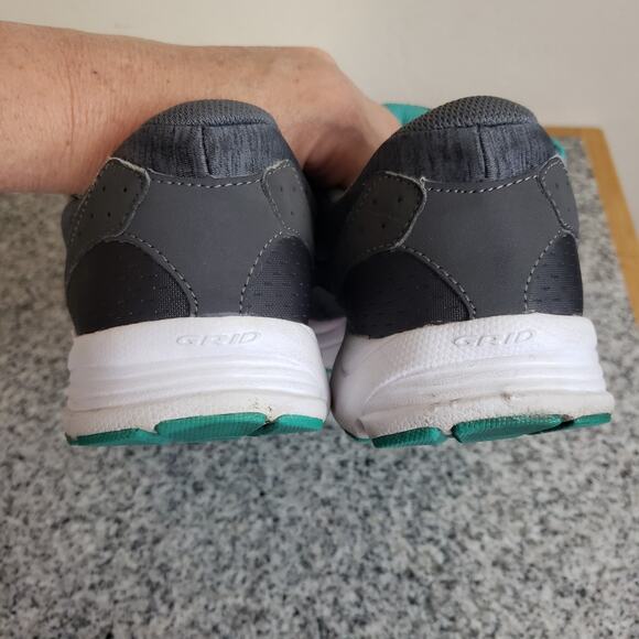 Saucony Womens Sapphire S15220-10 Road‎ Running Shoes Sz 8 Gray Turqouise Hiking - Picture 9 of 12